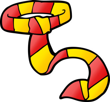 Bir insan tarafından çizilmiş çizgili karikatür.