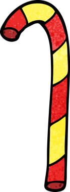 Bir insan tarafından çizilmiş karalama şeker kamışı.