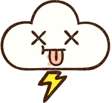 Bir insan tarafından çizilen Şimşek Bulutu Tebeşiri