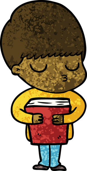 Bir insan tarafından çizilmiş sakin çocuk çizgi filmi.