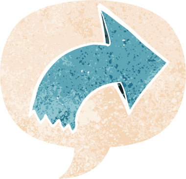 bir insan tarafından çizilmiş grunge ile konuşma balonu ile çizgi film sıkıntılı retro desen