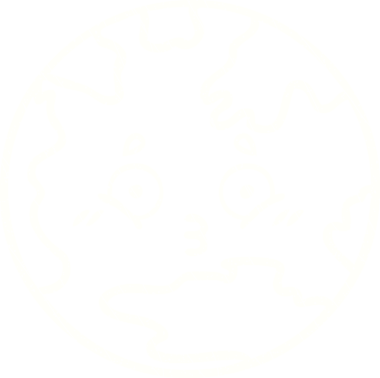 Bir insan tarafından çizilen Dünya Tebeşiri