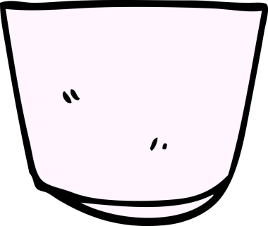 Bir insan tarafından çizilmiş çizgi film camları.