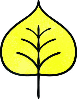 Bir insan tarafından çizilmiş güz yaprağının retro grunge dokusu.