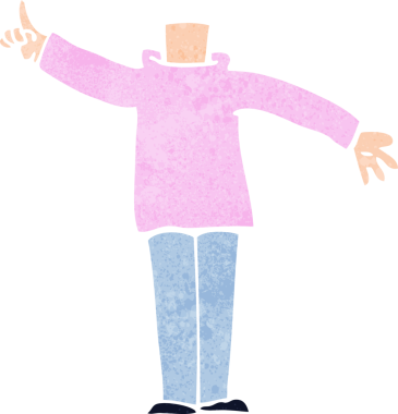 insan eliyle çizilmiş karikatür gövdesi (karikatürleri karıştır ve eşleştir veya kendi fotoğraflarını ekle)