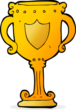 Bir insan tarafından çizilmiş karikatür kupası