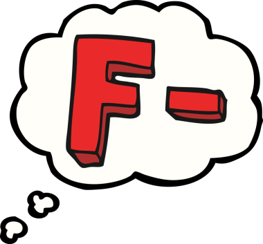 Bir insan tarafından çizilmiş serbest çizim düşünce balonu karikatürü F sınıfı