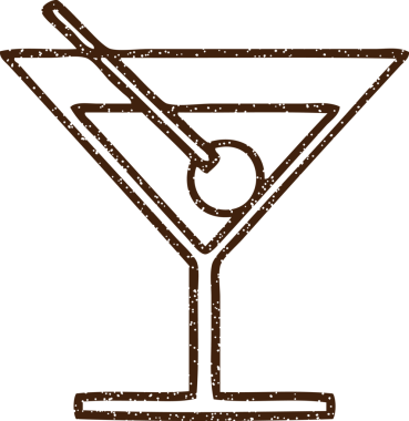 Bir insan tarafından çizilen Kokteyl Kömürü Çizimi