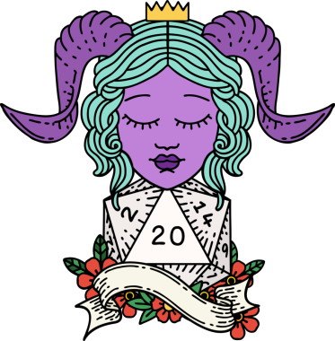 Retro Dövme Biçimi Bir insan tarafından çizilmiş doğal yirmi zar atışıyla düzenleme