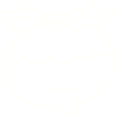 Bir insan tarafından çizilmiş Noel Pudingi Tebeşiri