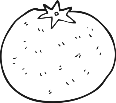 Bir insan tarafından çizilmiş siyah beyaz çizgi film.