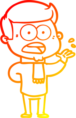 İnsan tarafından çizilmiş bir çizgi film karakteri.