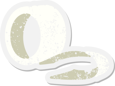 Bir insan tarafından çizilmiş maskeleme bandı etiketi rulosu