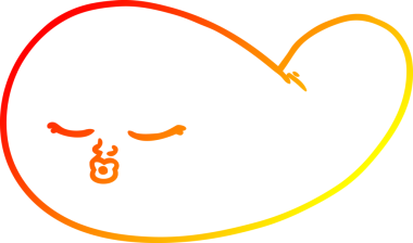 Bir insan tarafından çizilmiş bir safra kesesi karikatürü çizimi