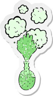 Bir insanın çizdiği kimyasal reaksiyonun gerilimli reçetesi.