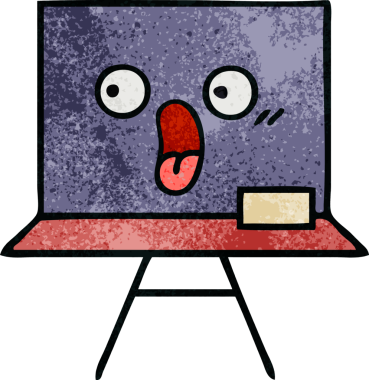 Bir insan tarafından çizilmiş eski grunge desen karikatürü.