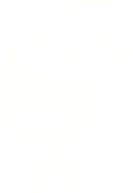 Bir insan tarafından çizilen Şenlikli Kadın Tebeşiri