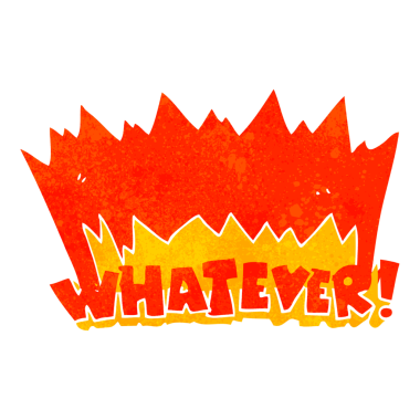 Serbest çizim retro karikatür her neyse! Bir insan tarafından çizilmiş bağır