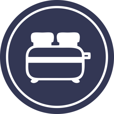 Yanmış tost sembolü bir insan tarafından çizilmiş.