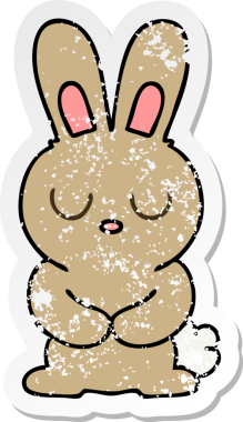 Bir insan tarafından çizilmiş garip bir el çiziminin sıkıntılı çıkartması.