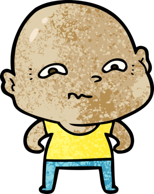 Bir insan tarafından çizilmiş ürkütücü bir çizgi film.