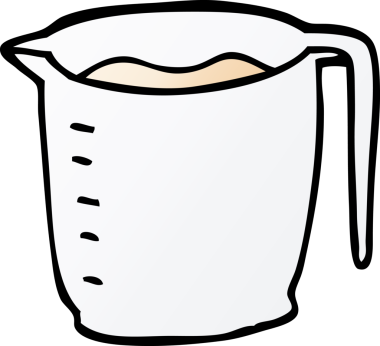 Bir insan tarafından çizilmiş karalama sürahisi.