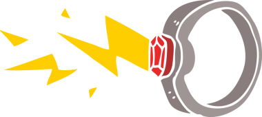 Bir insan tarafından çizilmiş karalama yüzüğü--