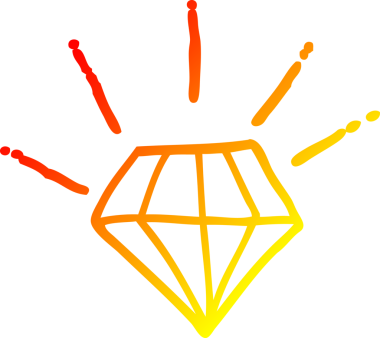 İnsan eliyle çizilmiş bir dövmenin sıcak çizgi çizimi.