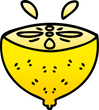 bir insan tarafından çizilmiş gölgelenmiş limon rengi.