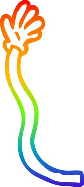 gökkuşağı gradyan çizimi bir insan tarafından çizilmiş eski el hareketlerinin çizimi