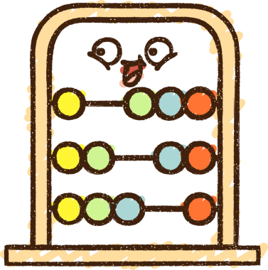 Bir insan tarafından çizilen Abaküs Tebeşiri