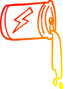 Bir insan tarafından çizilmiş bir karikatürün sıcak çizgi çizimi.