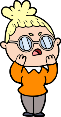 Bir insan tarafından çizilmiş bir karikatür.