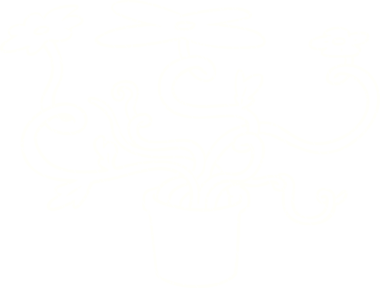 Aşırı büyümüş Çiçek Tebeşiri Bir insan tarafından çizilmiş