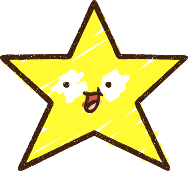 Bir insan tarafından çizilen Yıldız Tebeşiri