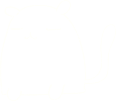 Bir insan tarafından çizilen Kedi Tebeşiri