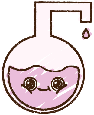 Bilim Deneyi Tebeşir Çizimi Bir insan tarafından çizildi