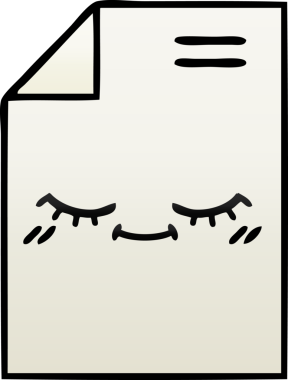 Bir insan tarafından çizilmiş kağıdın gölgeli karikatürü