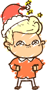 Bir insan tarafından çizilen Noel Adam Tebeşiri