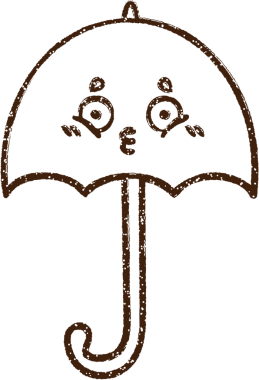 Bir insan tarafından çizilen Şemsiye Kömürü