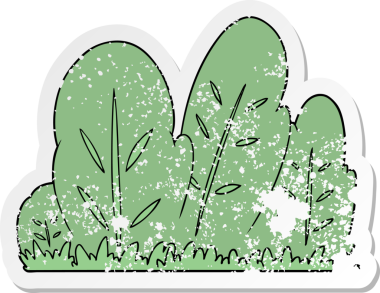 Bir insan tarafından çizilmiş karikatür çitinin sıkıntılı çıkartması.