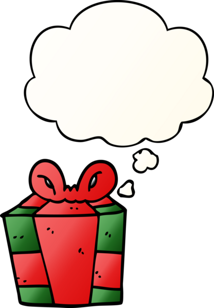 Bir insan tarafından çizilmiş yumuşak eğimli düşünce baloncuğu ile mevcut çizgi film