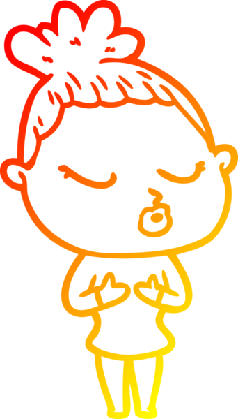 Bir insan tarafından çizilmiş, karikatür çizimi.