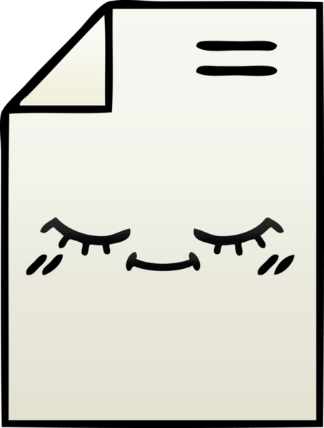 Bir insan tarafından çizilmiş kağıdın gölgeli karikatürü