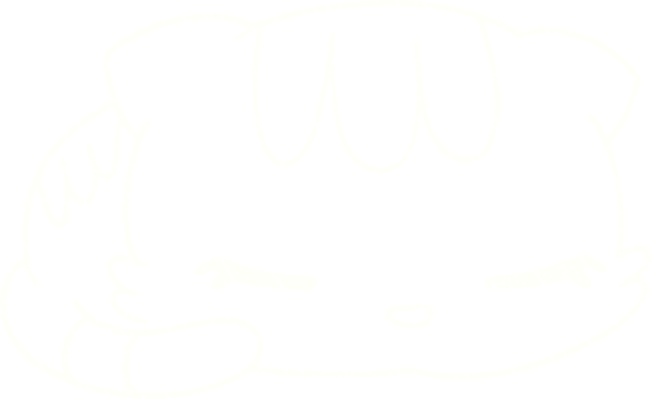 Uyuyan Kedi Tebeşiri Bir insan tarafından çizilmiş