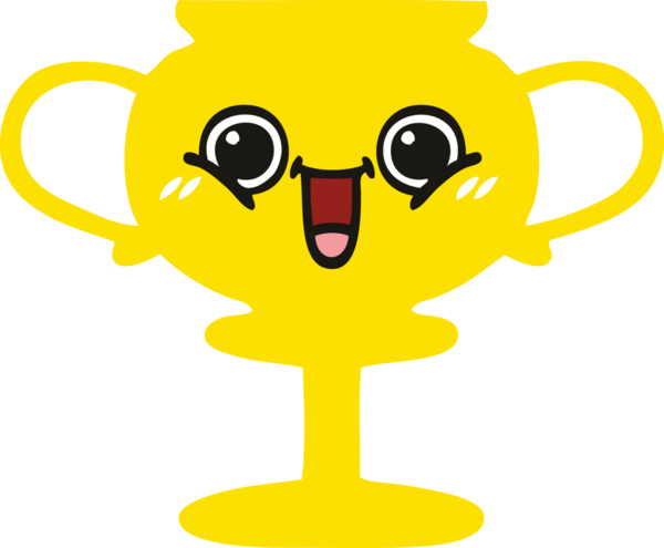 Bir insan tarafından çizilen kupanın düz renkli retro karikatürü