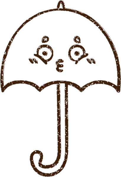 Bir insan tarafından çizilen Şemsiye Kömürü