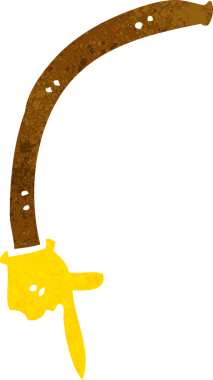 Bir insan tarafından çizilmiş bir çizgi film.