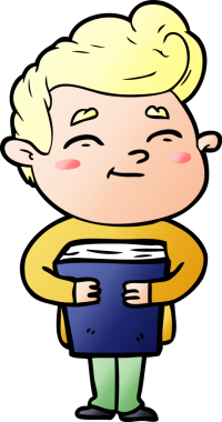 Bir insan tarafından çizilmiş mutlu çizgi film adamı.