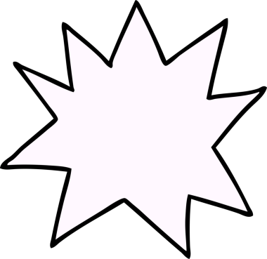 Bir insan tarafından çizilmiş beyaz bir tabelanın karalaması.